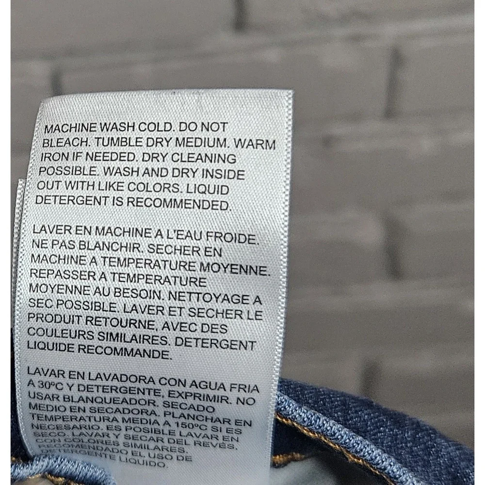 Levi's 511‎ Slim Fit 34x32 Stretch Medium Wash Men's